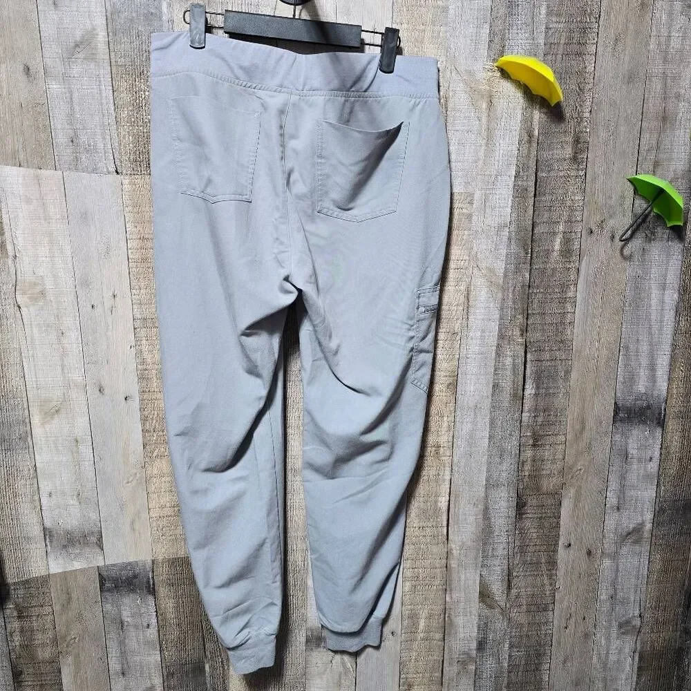 Figs Zamora Cement Joggers Scrub Pants Medium Nurse CNA Veterinarian Doctor